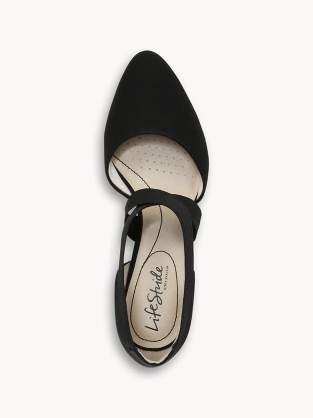 NWB LifeStride Gallery Pump Women’s Size 8 Black Slip On Comfort Heel Timeless - Picture 7 of 12